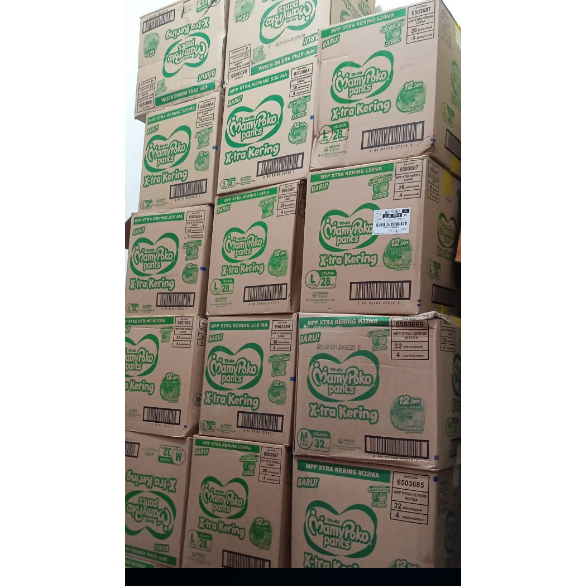 PAMPERS MAMY POKO S/M/L 1KARTON