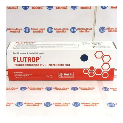 FLUTROP TABLET BOX ISI 100 KAPLET