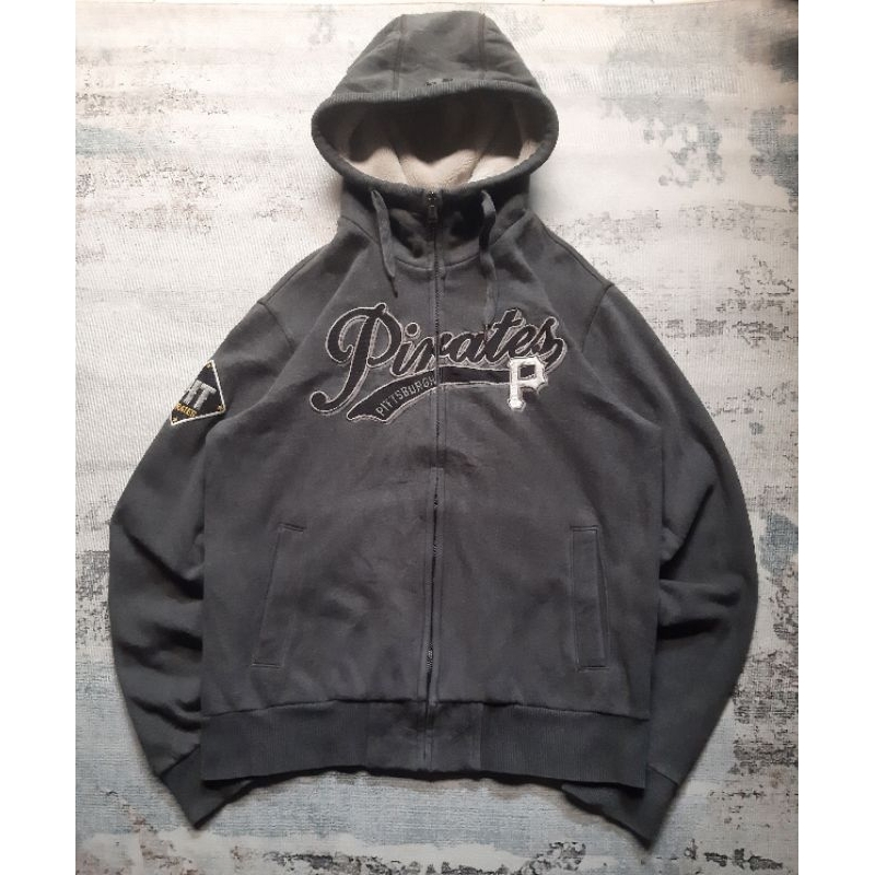 zip hoodie mlb pirates abu tua