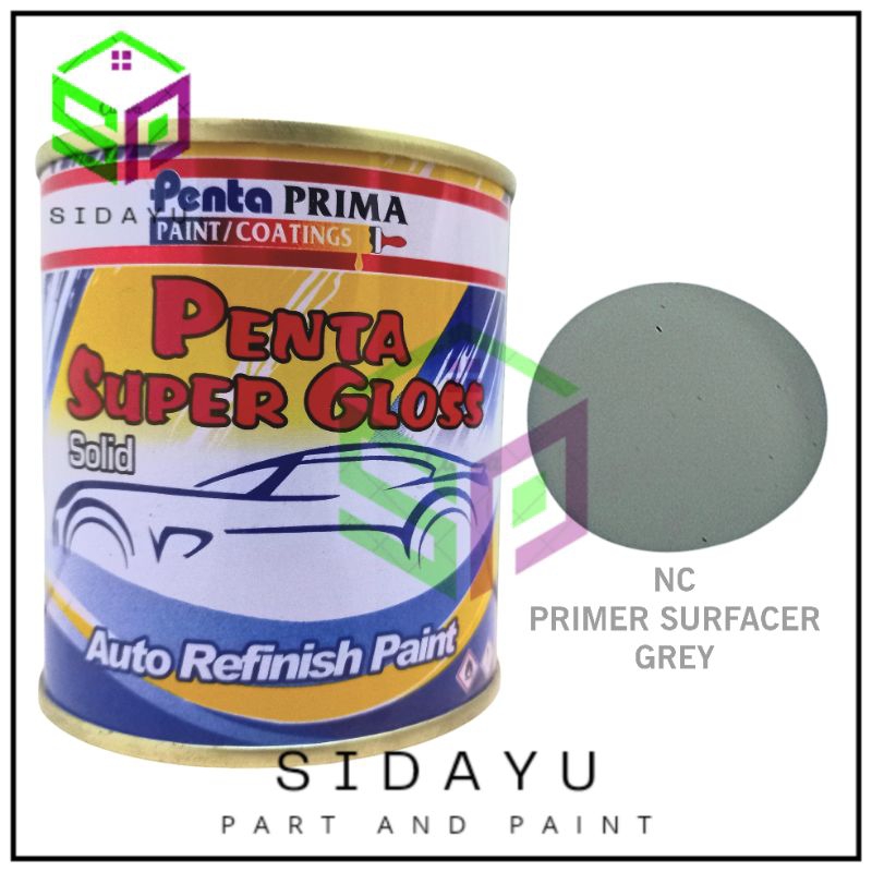 Cat NC Duco Penta Super Gloss Epoxy Primer Surfacer Grey 200g
