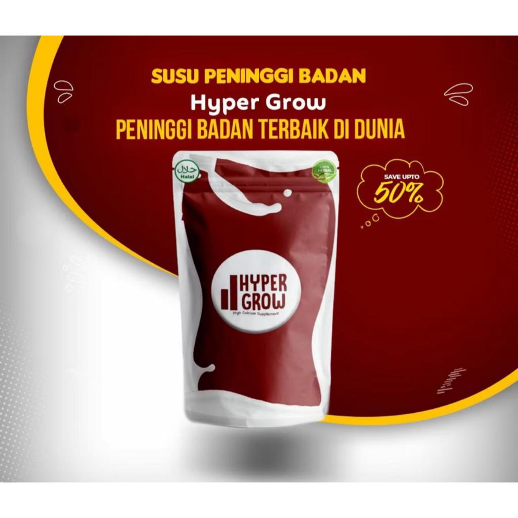 

HYPER GROW SUSU Peninggi Badan Original Terlaris HALAL BPOM 100%
