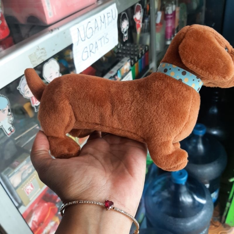 Boneka anjing dog TY Beanie Baby FRANK