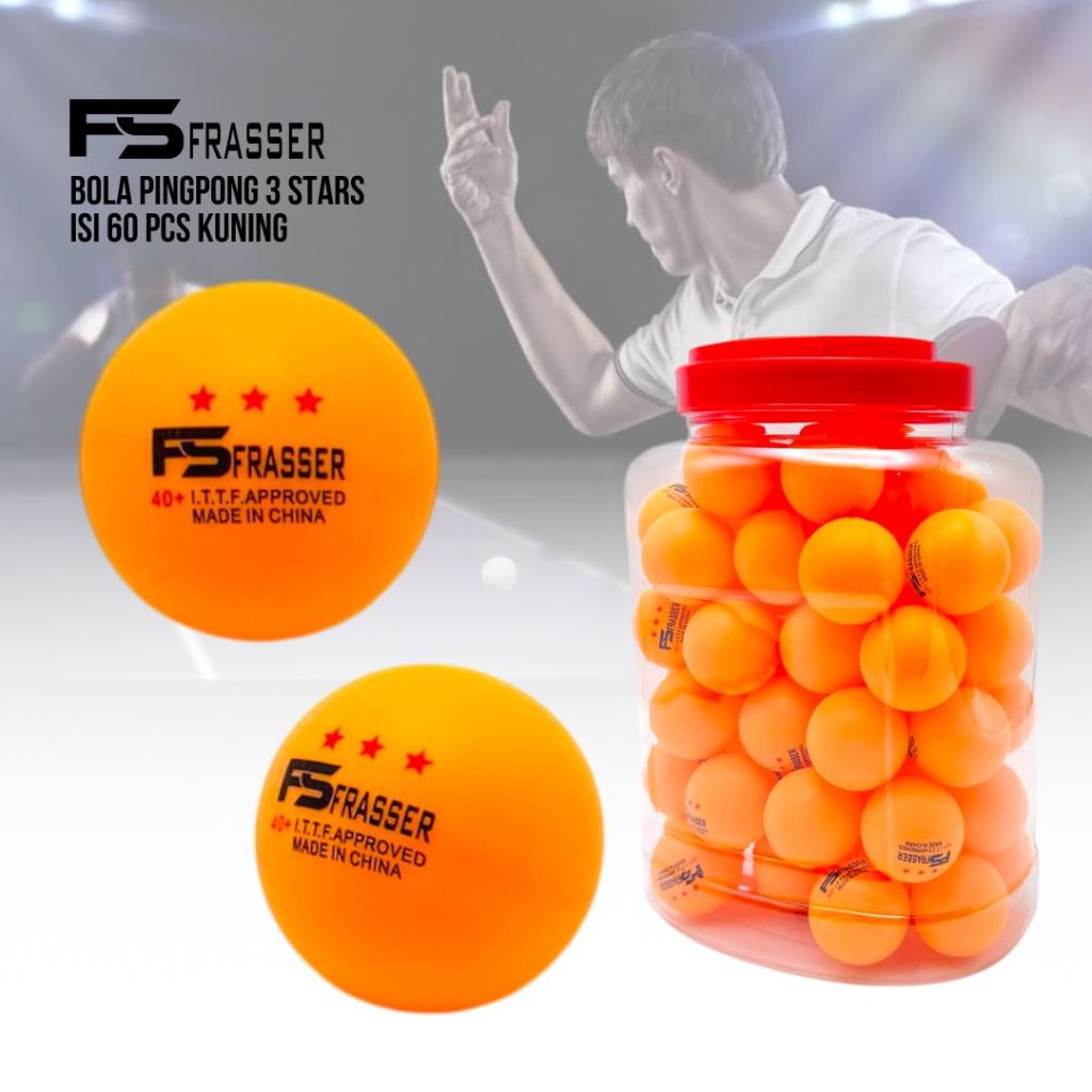 Frasser Bola Pingpong Bola Tenis Meja ABS  BLPP 01