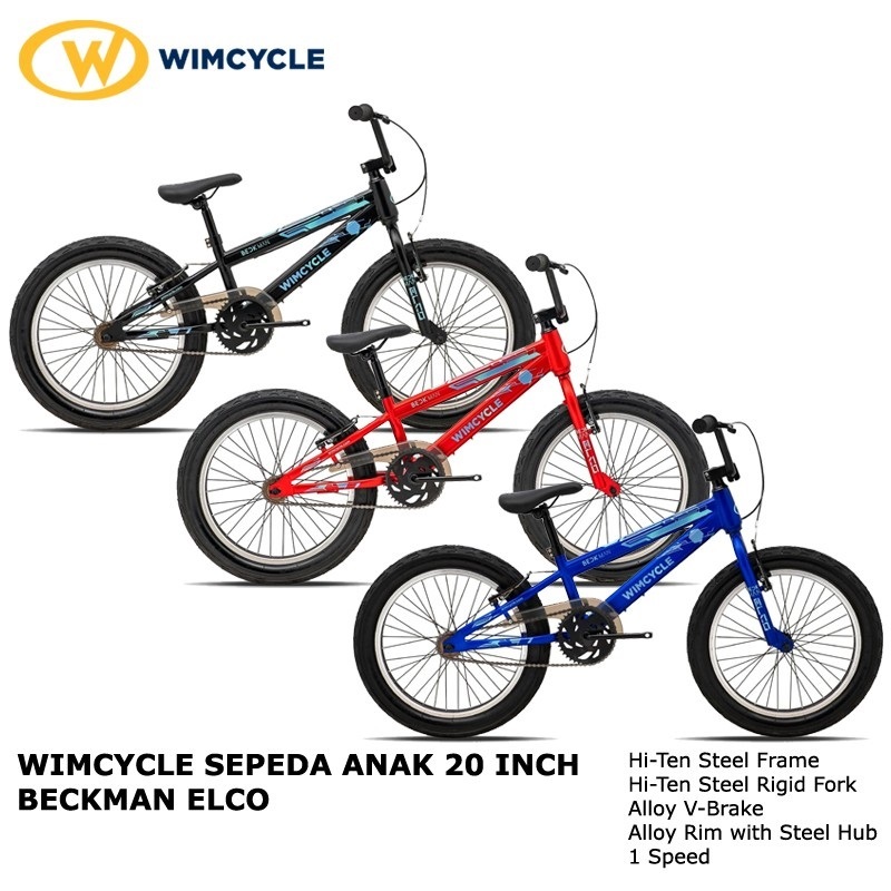 WIMCYCLE BECKMAN ELCO [20 INCH] SEPEDA ANAK BMX