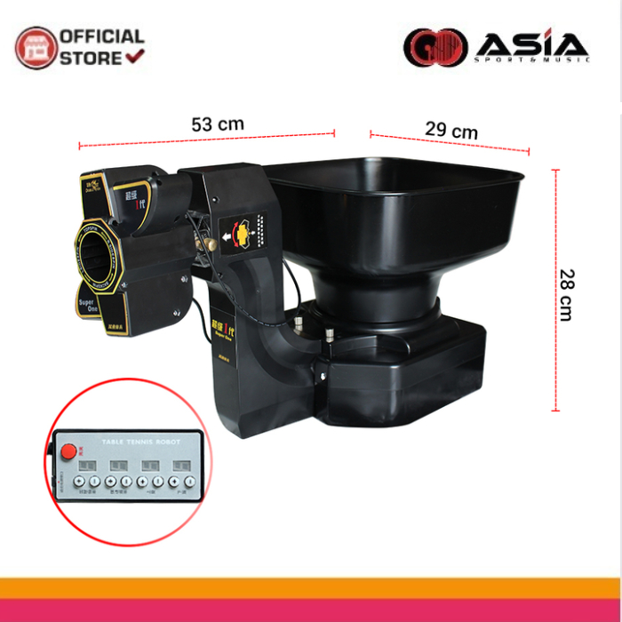Robot Bola Ping Pong Double Fish S1 | Robot Mesin Bola Ping Pong