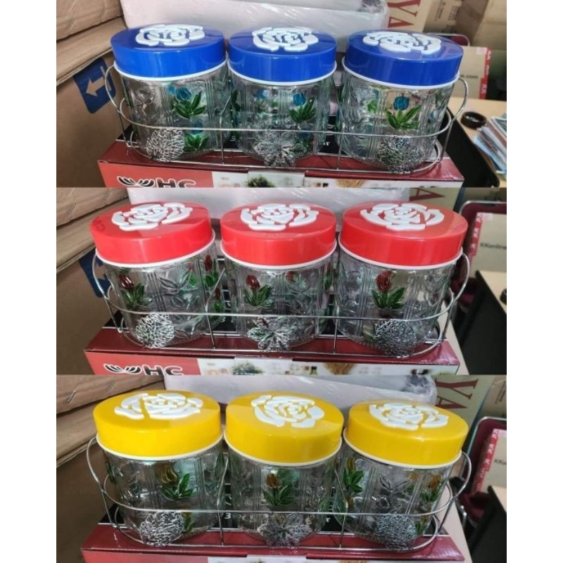 TOPLES KUE KERING KACA HC SET 3 PCS