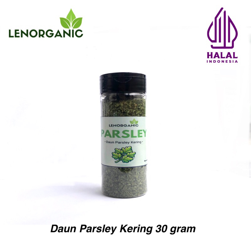 

LENORGANIC | Botol Daun Parsley Kering / Parsley Leaves 30 gram
