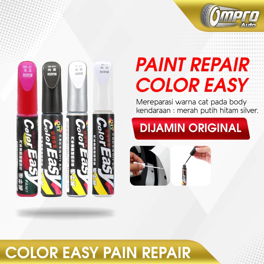 Cat Spidol Mobil Motor Permanen Anti Lecet Penghilang Baret