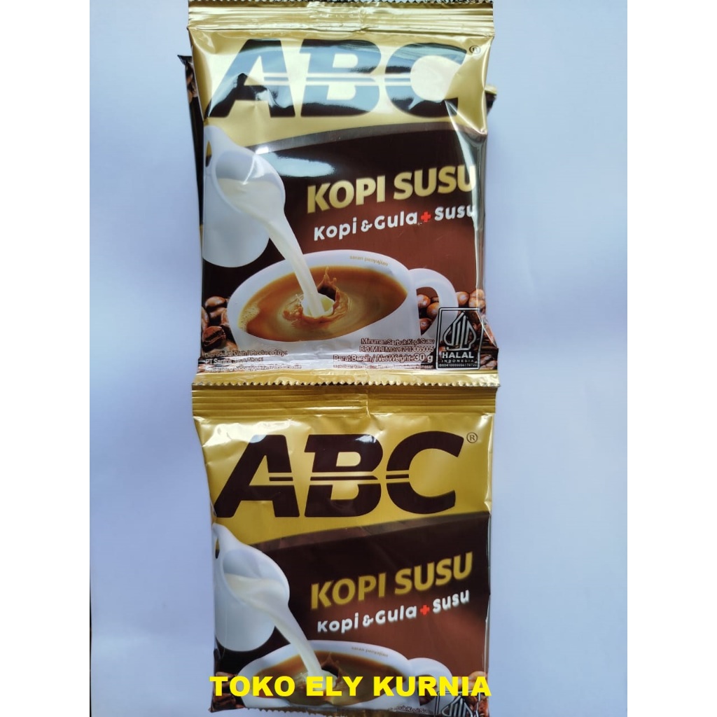 

Kopi ABC Susu Renceng isi 10 Sachet