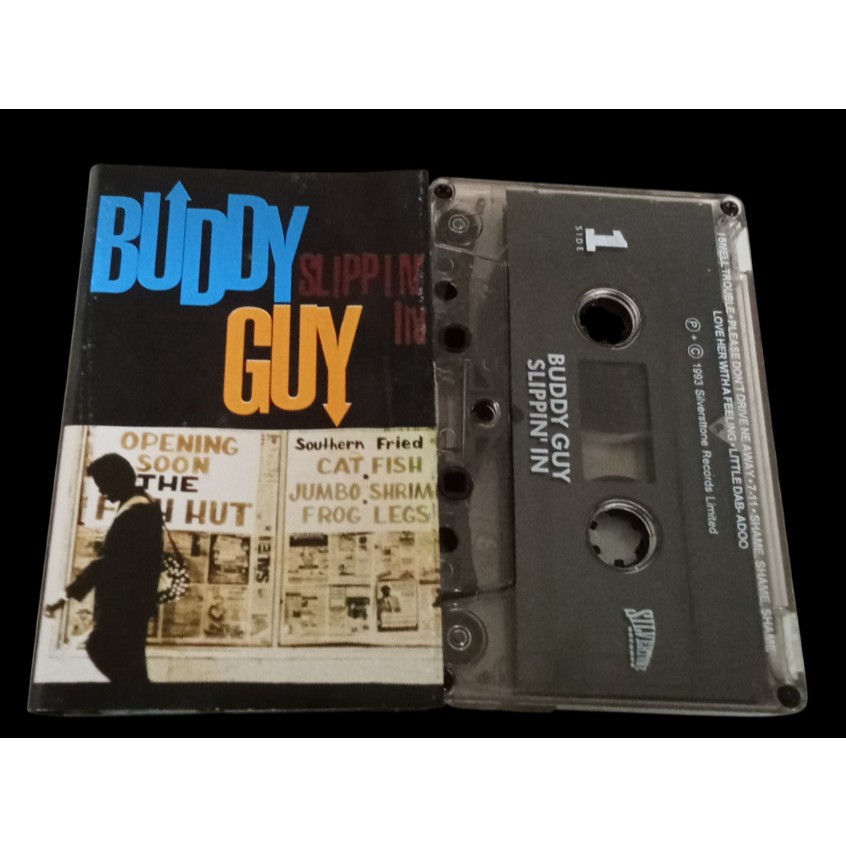 Kaset Pita Blues Buddy Guy ‎– Slippin' In