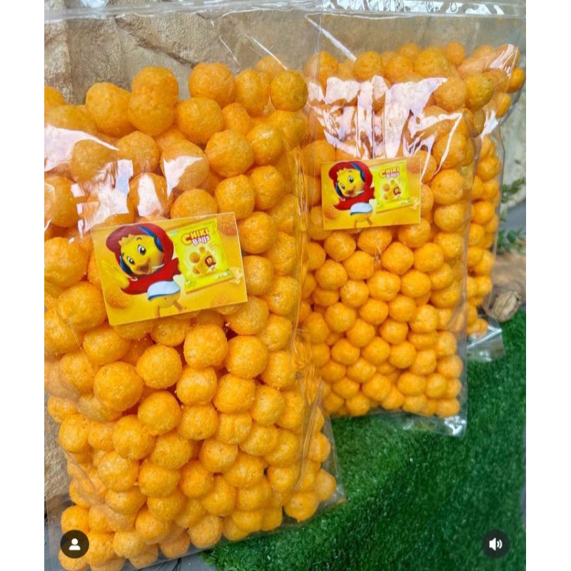 

Chiki Ball Keju / Ayam / Cokelat Snack Branded Kemasan Plastik Berat 130gr