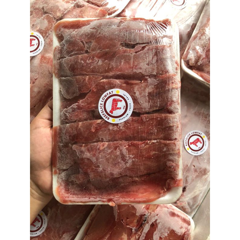 

Beef Slice Lowfat 500gr (Daging Slice minim Lemak)