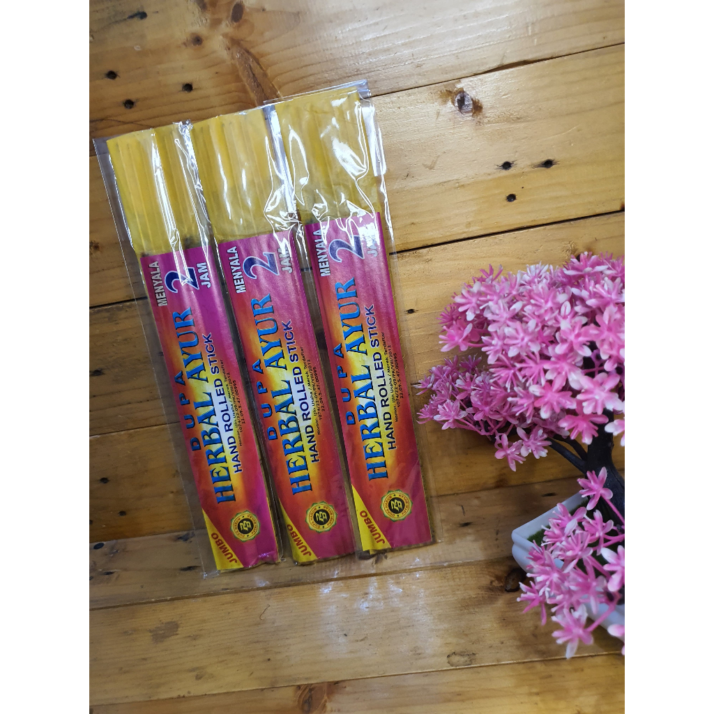 Quixoticquest_Shop Dupa Ayur Jumbo Dupa Ayur Herbal Dupa Wangi Aroma Terapi Tahan Lama