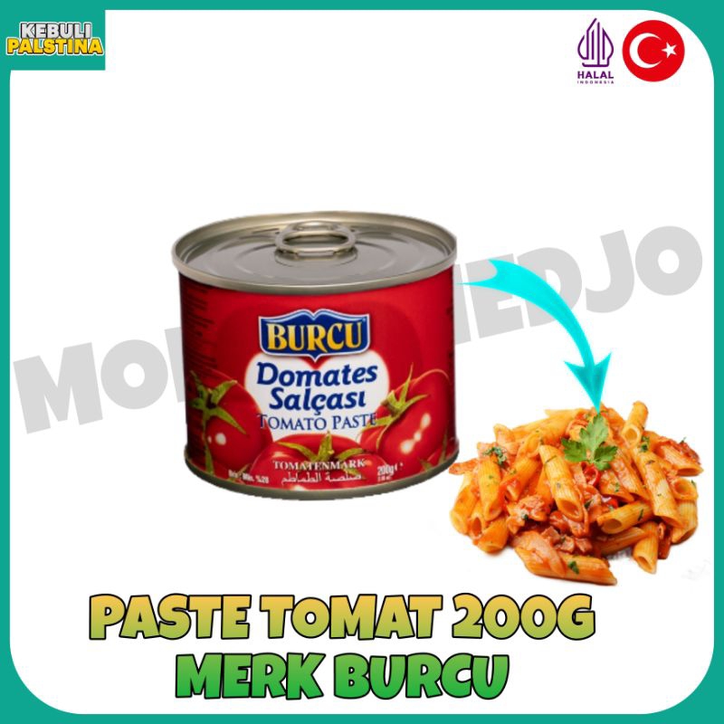 

PASTA TOMAT BURCU 200 GRAM ASLI EXP 3/5/2027