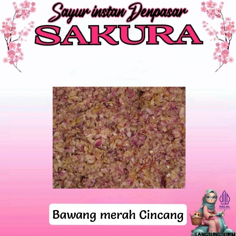 

Bawang merah cincang 250gr _ sayur sakura denpasar