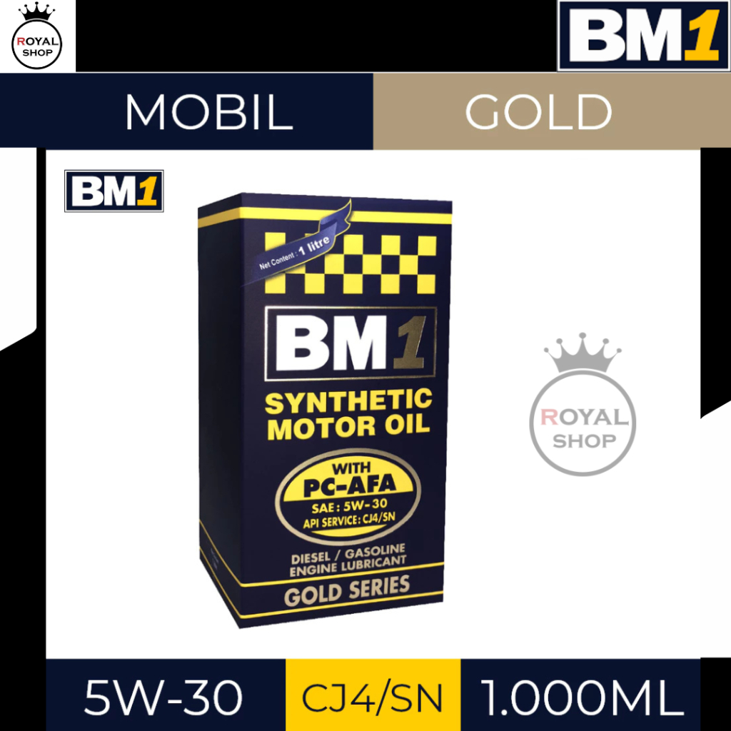OLI MOBIL DIESEL/GASOLINE MULTI BM1 GOLD SERIES 5W-30 CJ4/SN (1L)