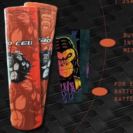 Turbo Cell 3500mAh 35A 18650 Battery 100% Authentic by Turbo Vape Project - Turbo Battery