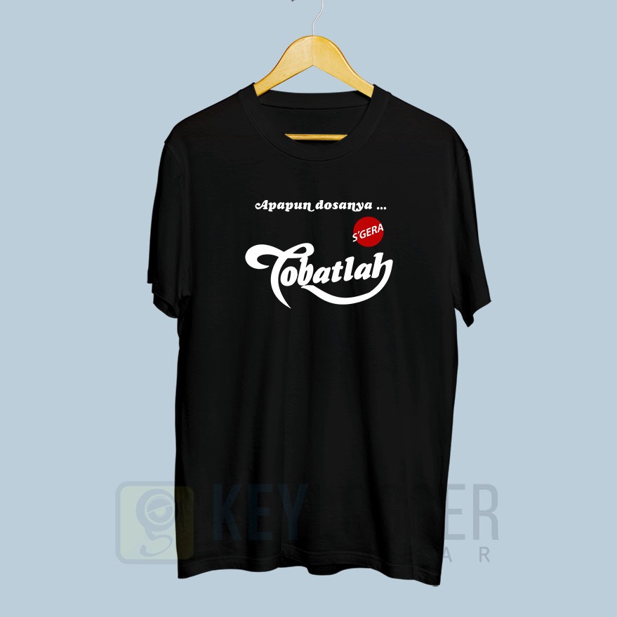 Baju Kaos Plesetan Lucu Unik Tobatlah teh botol 105