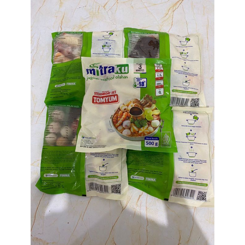 

Mitraku Steambot Set Tomyum 500g