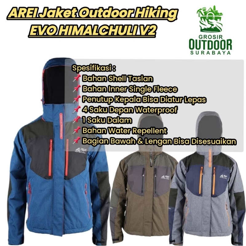AREI Jaket Outdoor Hiking EVO HIMALCHULI V2