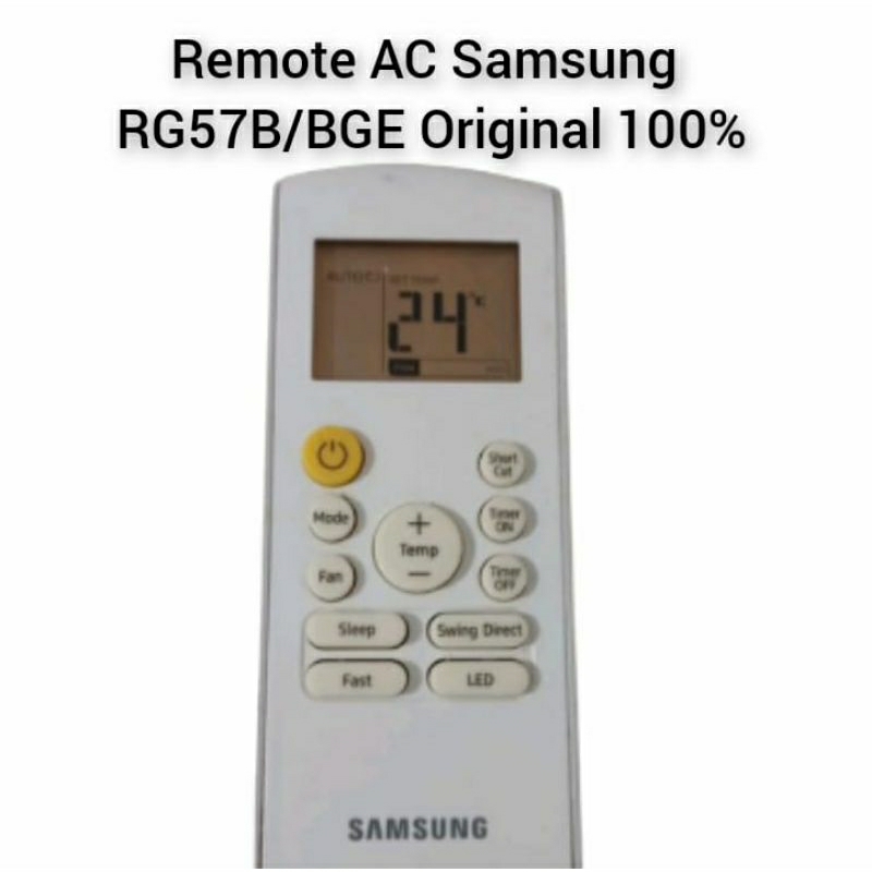 Samsung Remote AC RG57B/BGE Original 100%