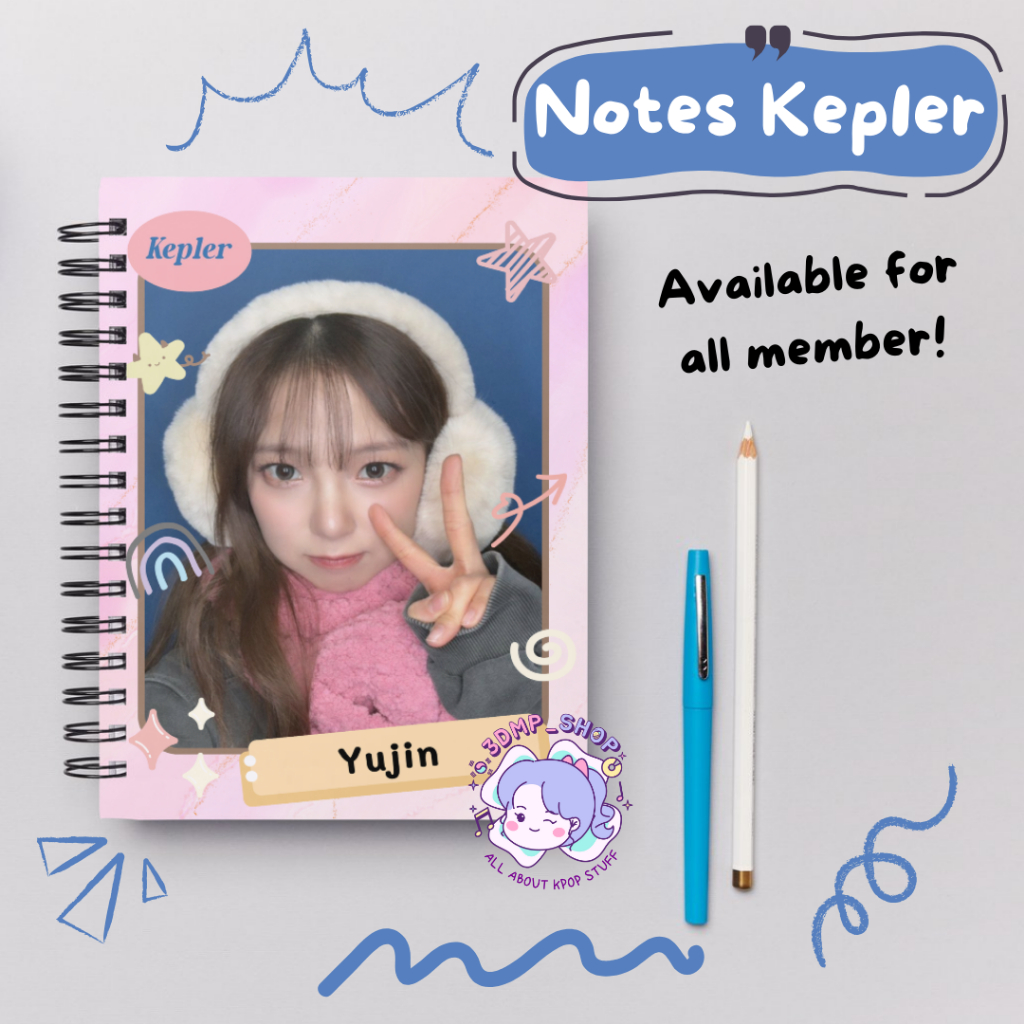 

Notes Buku Tulis KEP1ER Permember Yujin Chaehyun Xiaoting Dayeon Hikaru Youngeun Bahiyyih