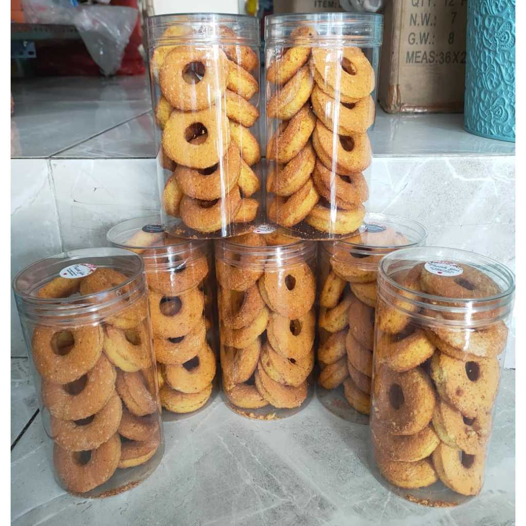 Bolu Donat Kering Kemasan Toples 1 Liter