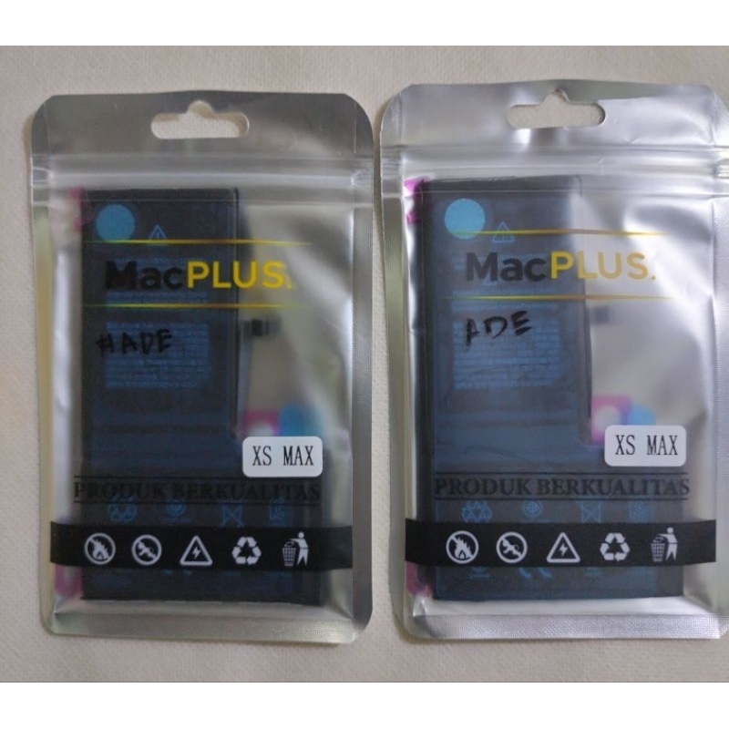 BATRE IPHONE XS MAX ORG 100% MAC+