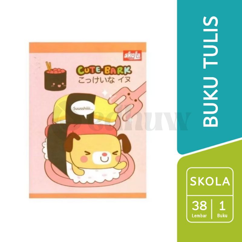 

1 Pcs Buku Tulis SKOLA By Sidu 38 Lembar / Satuan