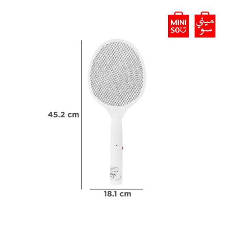Miniso Mosquito Zipper Racket Battery AAA / Raket nyamuk baterai