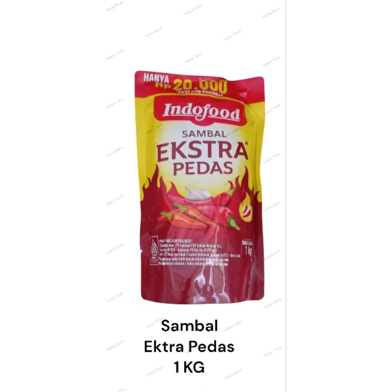 

Sambal Ekstra Pedas 1kg Indofood