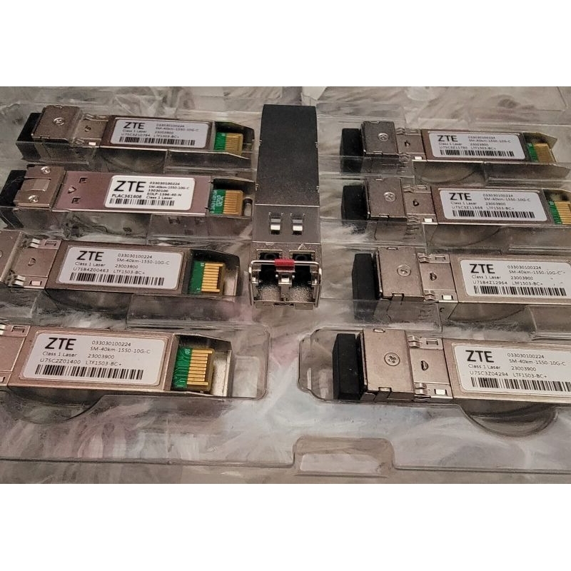 SFP ZTE 10G-1550nm-40KM SM Dualcore Duplex LC