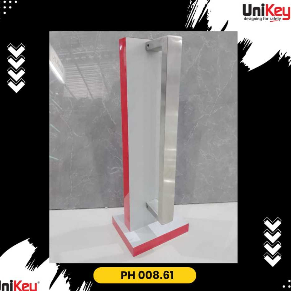 PULL HANDLE UNIKEY TYPE PH 008.61 350MM SSS