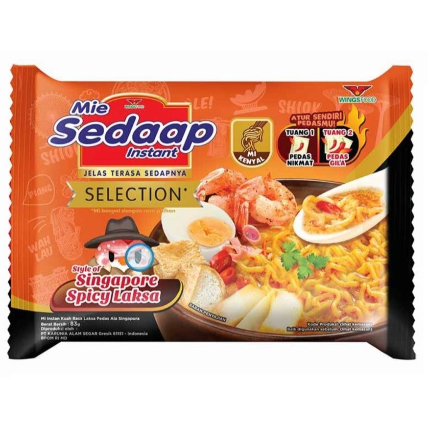 

mie sedap sedaap kuah singapore spicy laksa 83