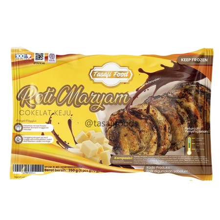 

Tasaji Food Roti Maryam Cokelat Keju Isi 5 pcs