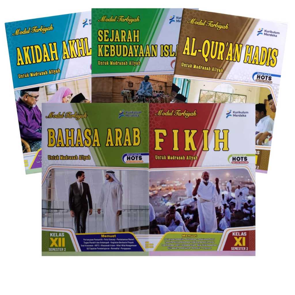 LKS SMA MA Semester 2 Kelas 10 11 12 Pelajaran Bahasa Arab Fiqih Akidah Akhlak Qurdits SKI