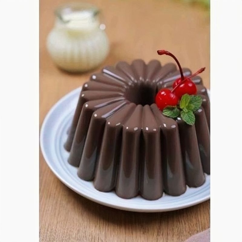 

pudding cokelat l pudding chocolate