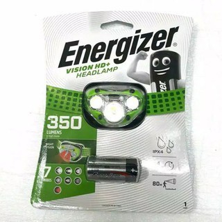 Head Lamp Energizer 350 Lumens Tahan Air