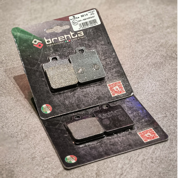 Kampas Rem Brenta Organik Depan PIAGGIO S125 BR3014 (F) Original