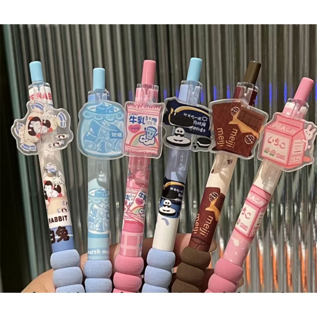 

Pulpen Aesthetic / Kupu - kupu / Bunga Tulip / Permen / Coklat