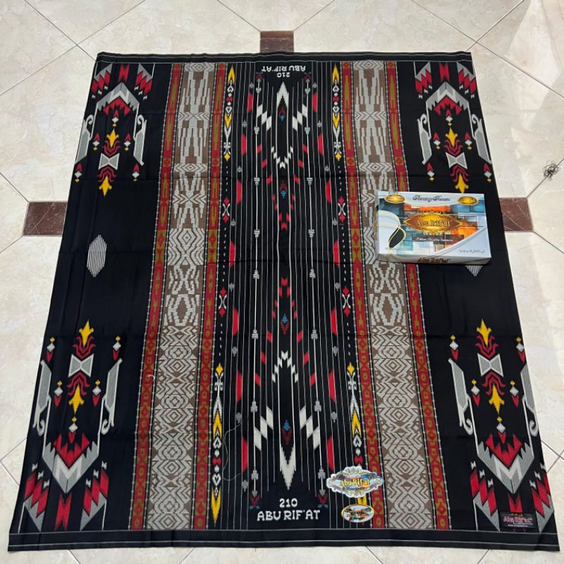 SARUNG ABU RIFAT KEMBANG MOTIF BHS, ARDAN, ATLAS (bisa seragam)