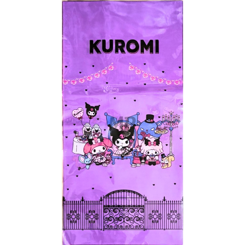 

Tas Plastik/ Tas OPP/ Tas kaca Kuromi ultah uk 18x35cm