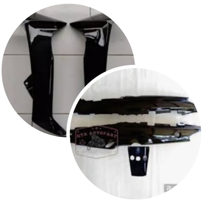 Body Set Fiz R Dan Sayap Luar Fiz R Hitam