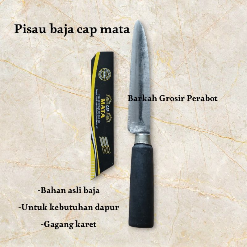 Pisau dapur asli baja seset daging tajam