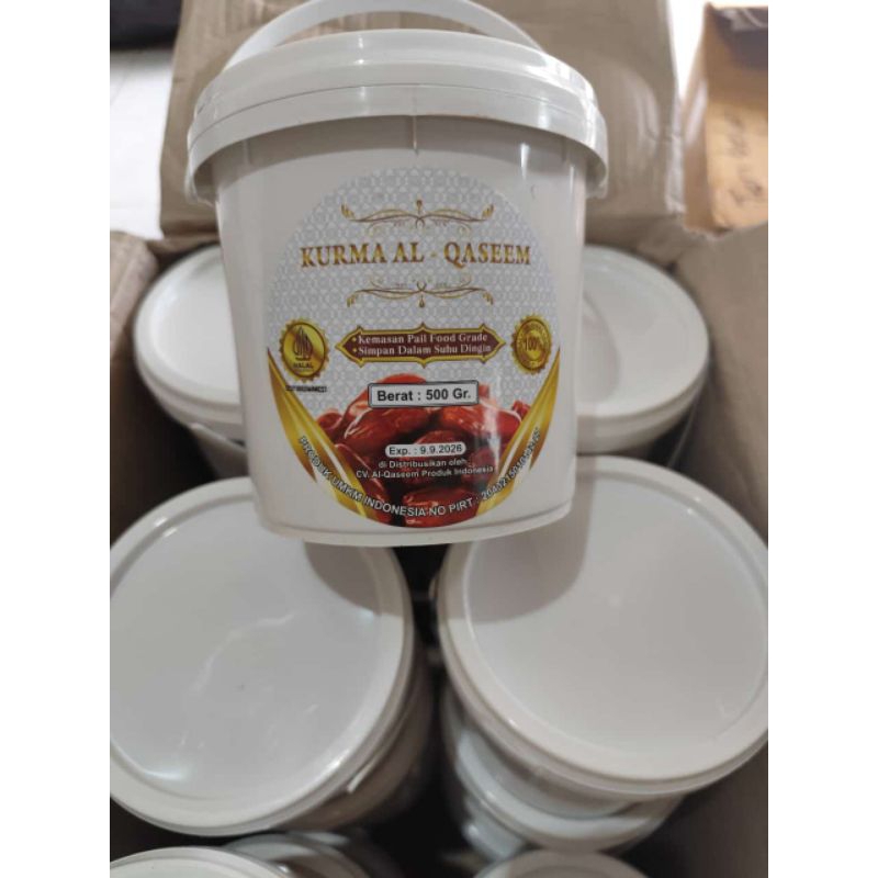 

Kurma Al-Qaseem / Kurma Ember / Kurma Pail 500gram