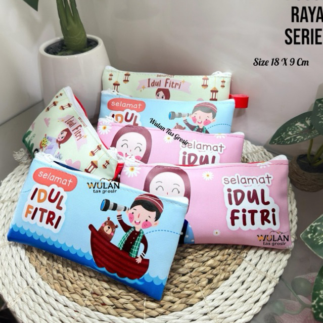 

POUCH RAYA SERIES TEMPAT UANG THR BISA JADI TEMPAT PENCIL