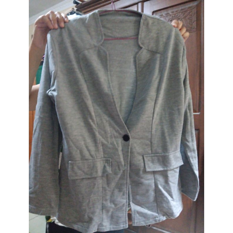 BLAZER WANITA KAOS TEBAL
