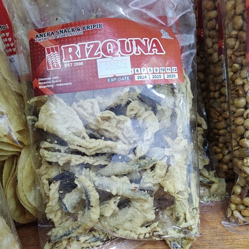 

Rizquna Snack Magelang Keripik Belut