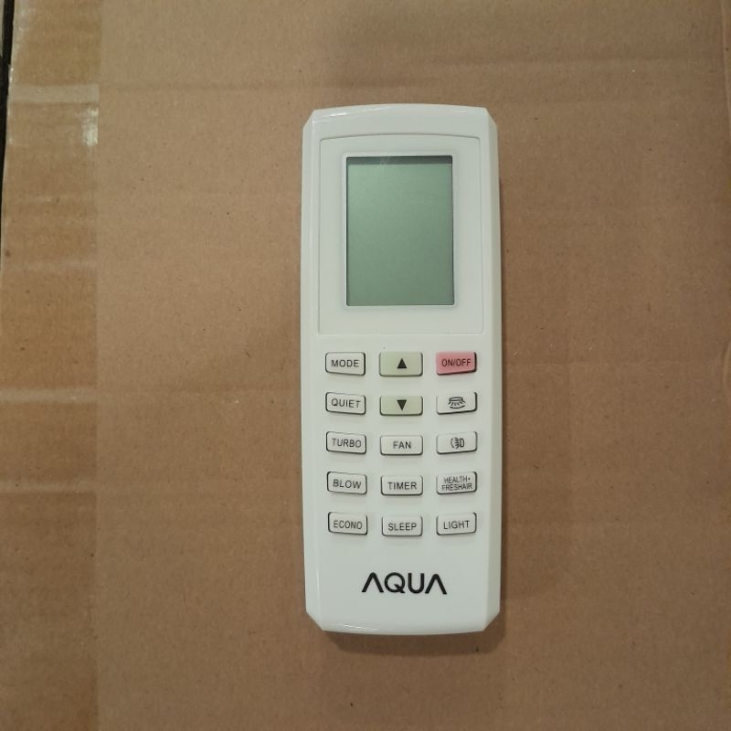 Remote AC AQUA Econo . Remote Control AC Aqua .
