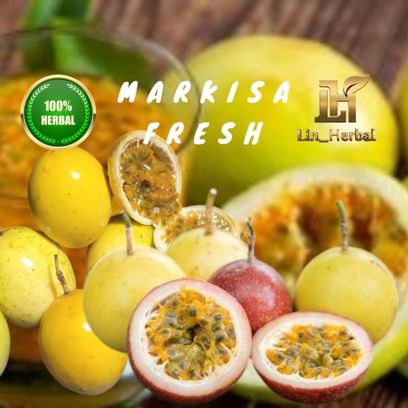 

VIT C buah markisa kuning asam 1 kg Sudah Izin Edar PIRT